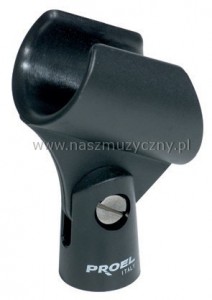 PROEL APM25 - Uchwyt mikrofonowy z ABS 34-42mm 
