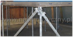 NIVTEC rura stalowa 48,3 x 4 mm - Usztywnienia 