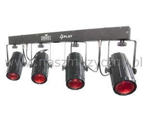CHAUVET 4PLAY - Zestaw owietleniowy 4 x moonflowe 