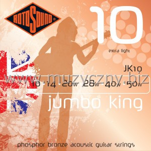 ROTOSOUND JK10 - Struny gitary akustycznej 