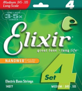 ELIXIR 14077 - Struny do gitary basowej 45-100 