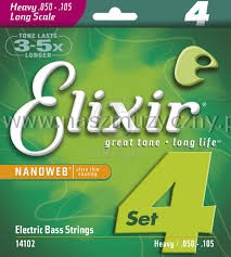 ELIXIR 14102 -Struny do gitary basowej 50-105 