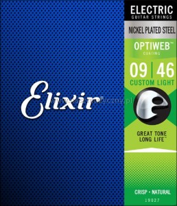 ELIXIR 19027 9-46 OPTIWEB - Struny do gitary 