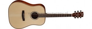 CORT AS E4 NAT W/CASE  - Gitara akustyczna 