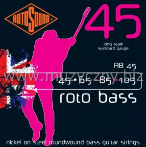 ROTOSOUND RB45 - Struny do gitary basowej 