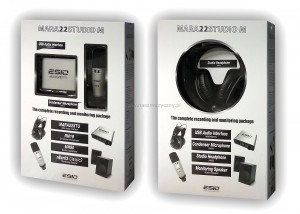 ESIO MARA 22 STUDIO M - Zestaw do nagrywania 