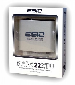 ESIO MARA 22 XTU - Przenony interfejs audio 