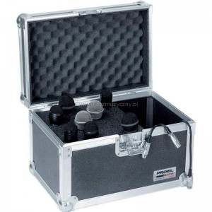 PROEL SA31BLKM - Fligh case na 9 mikrofonw 