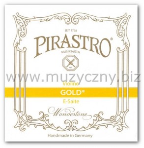 PIRASTRO Gold - Struny skrzypcowe (komplet) 