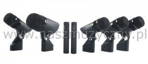PROEL DMH8XL - Zestaw 8 mikrofonów do perkusji 