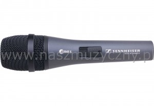 SENNHEISER E 845-S - Mikrofon dynamiczny wokalowy  