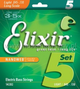 ELIXIR 14202 (45-130) - Struny do gitary basowej 