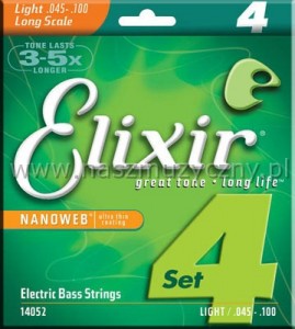 ELIXIR 14052 - Struny do gitary basowej 