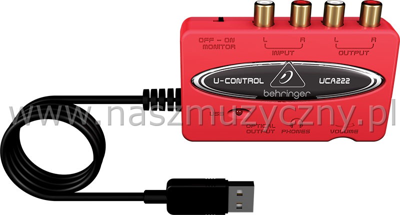 BEHRINGER U-CONTROL UCA222 - Interfejs USB _