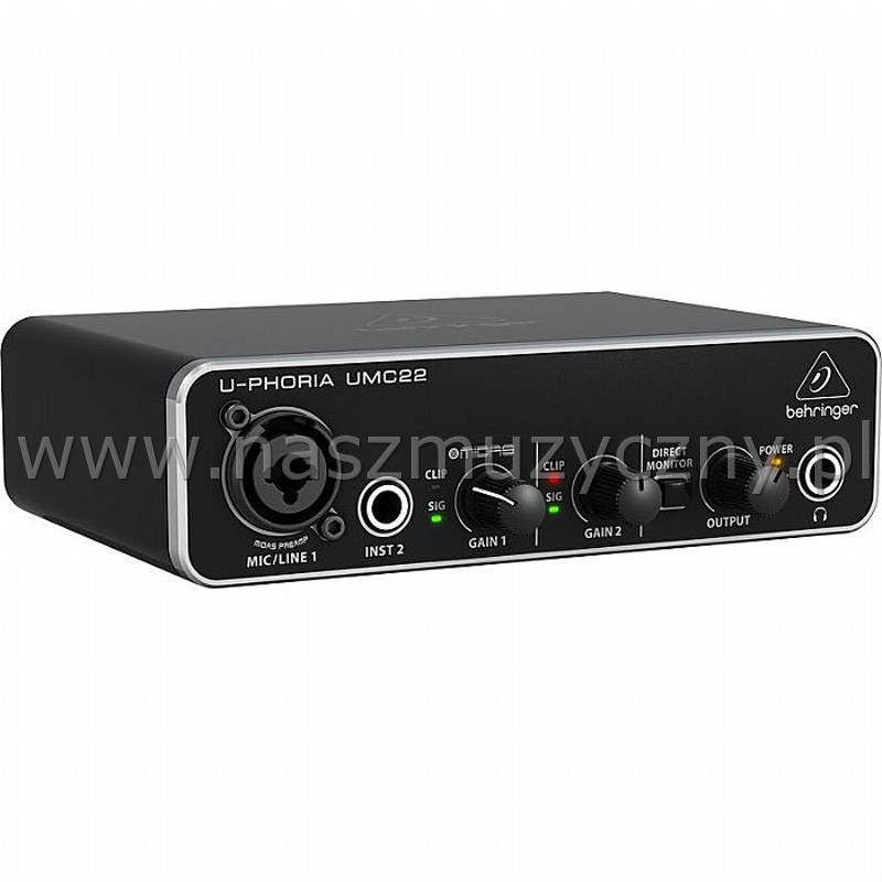 BEHRINGER U-PHORIA UMC22 - Interfejs USB _