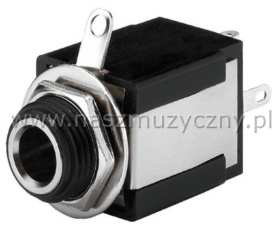 MONACOR T-635SI - Gniazdo montażowe jack 6,3mm _