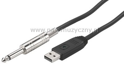 STAGE LINE USB-500PP - Kabel połączeniowy USB/6,3 _