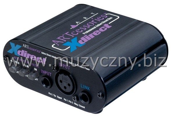 XDIRECT aktywny D-Box,jack,xlr.filtr ART _