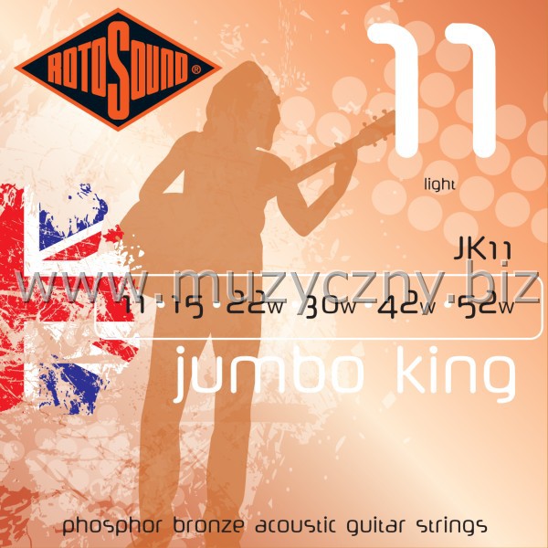 ROTOSOUND JK11 - Struny do gitary akustycznej _