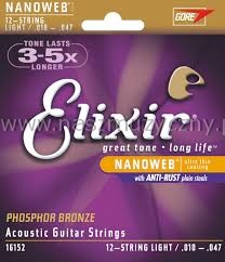 ELIXIR 16152 -Struny do gitary akustycznej 10-47 _