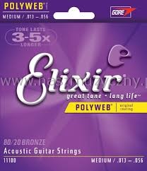 ELIXIR 11100 - Struny do gitary akustyczej 13-56 _