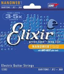 ELIXIR 12302- Struny do gitary elektrycznej 12-68 _