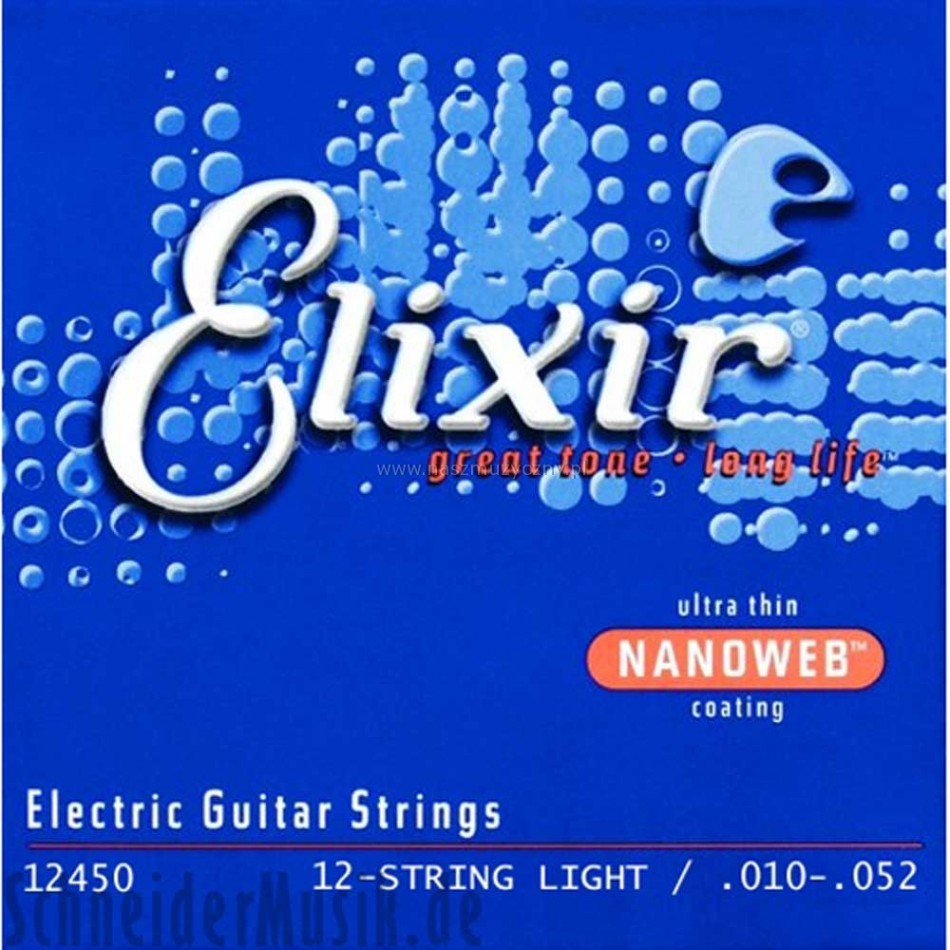 ELIXIR 12450 - Struny do gitary elektrycznej 10-46 _