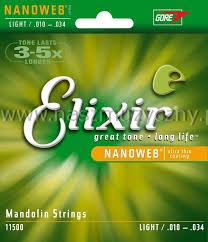 ELIXIR 11500 - Struny do mandoliny 10-34 _