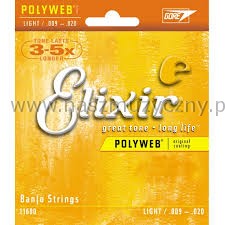 ELIXIR 11600 - Struny do banjo 9-20 _