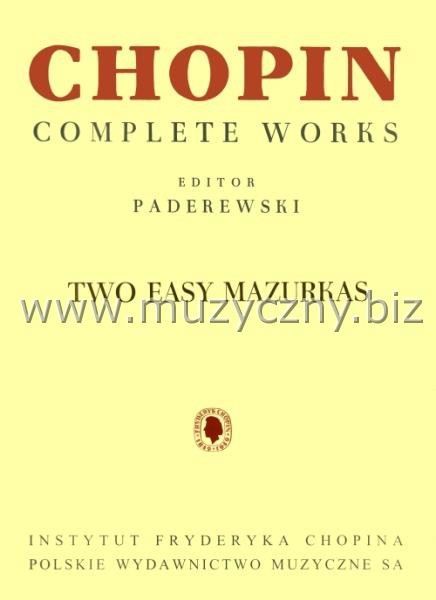 Chopin F. Dwa łatwe mazurki _
