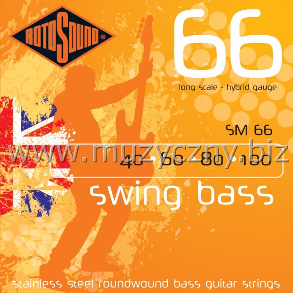 ROTOSOUND M66 - Struny do gitary basowej _