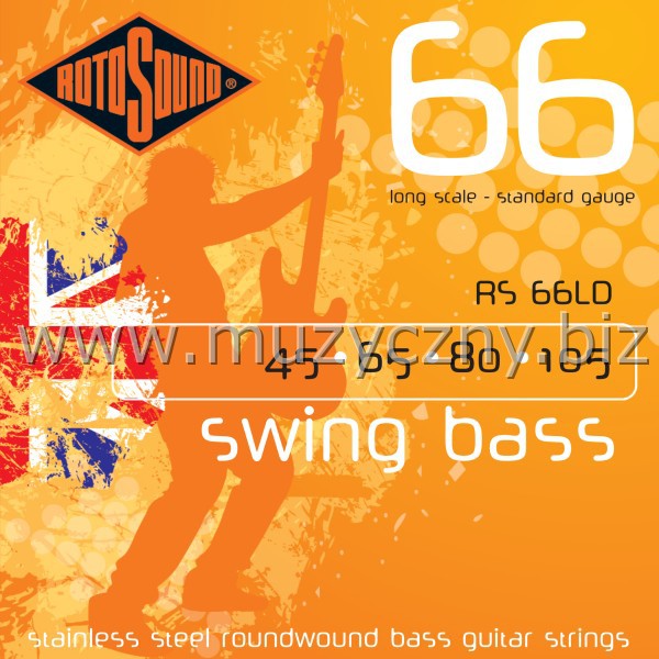 ROTOSOUND RS66LD - Struny do gitary basowej _
