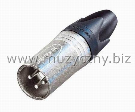 NEUTRIK NC3MXX - Złącze, męskie 3 PIN (na kabel) _