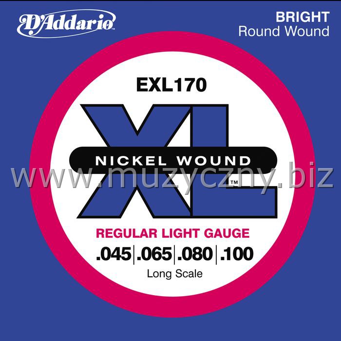 D'ADDARIO EXL170 - Struny do gitary basowej _