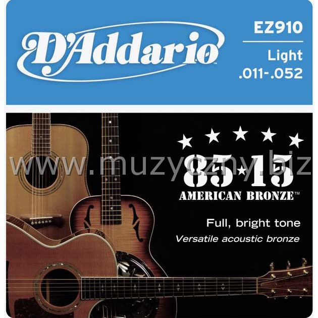 D'ADDARIO EZ910 - Struny do gitary akustycznej _