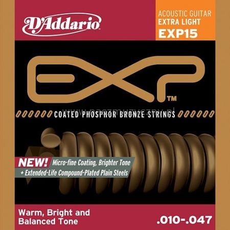 D'ADDARIO EXP15 - Struny do gitary akustycznej _