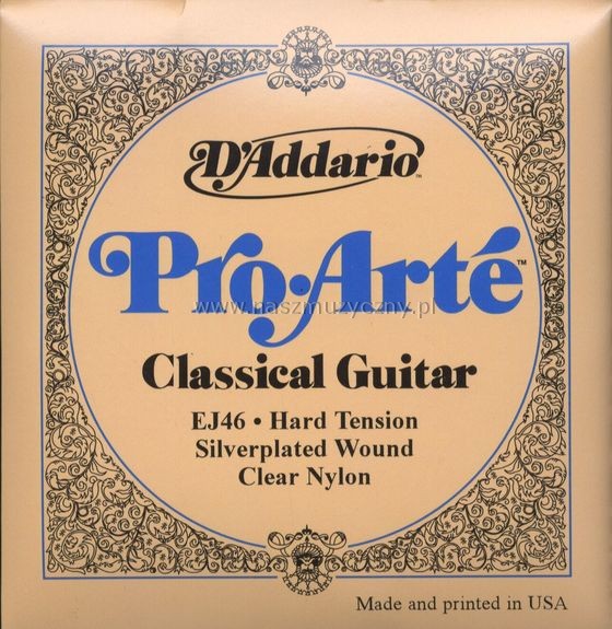 D'ADDARIO EJ46 - Struny do gitary klasycznej  _