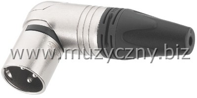 NEUTRIK NC3MRX - Złącze, męskie 3 PIN kątowe _