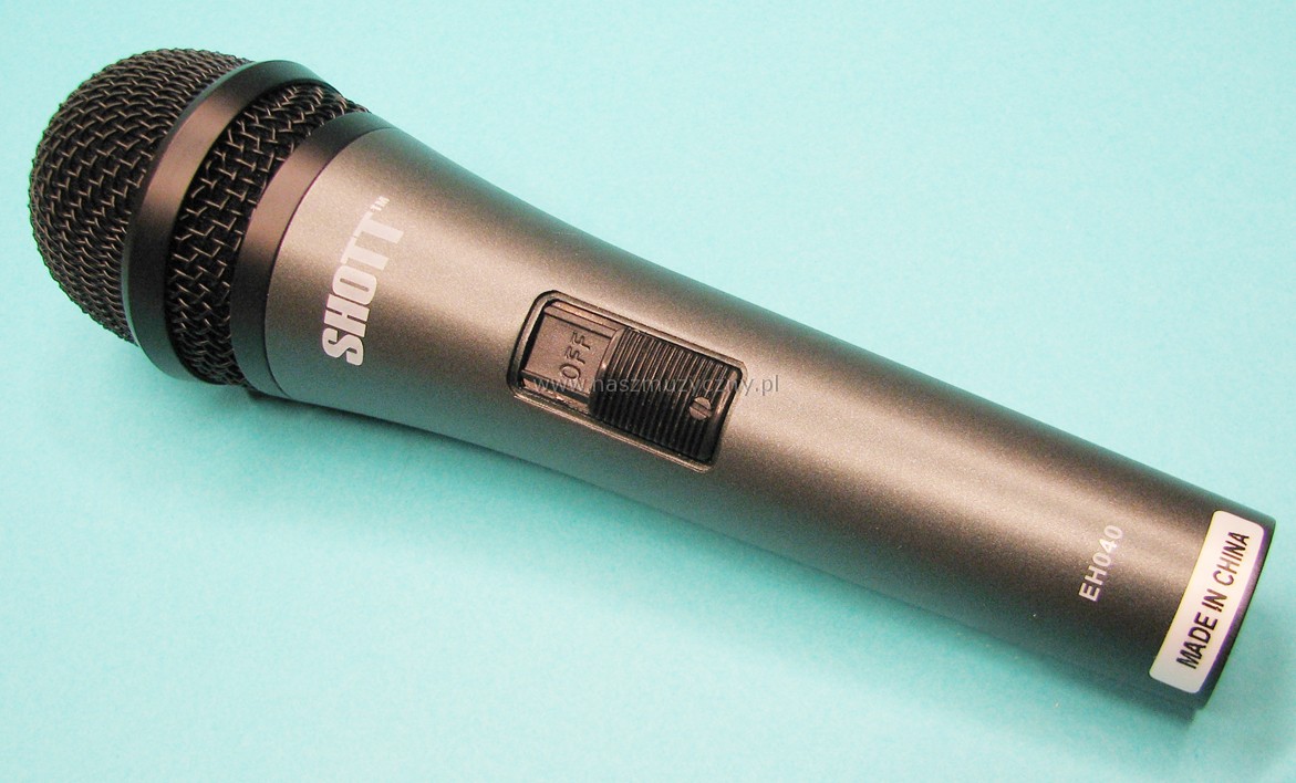 SHOTT EH-040 - Mikrofon dynamiczny _