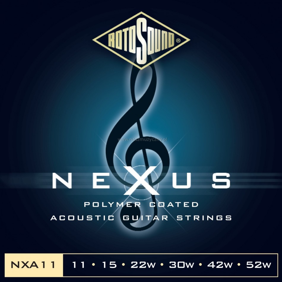 ROTOSOUND NXA11 - Struny do gitary akustycznej _