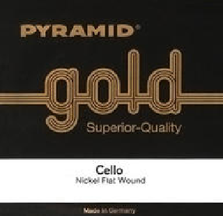 PYRAMID GOLD - Struny wiolonczelowe _