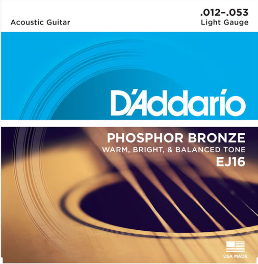 D'ADDARIO EJ16 12-53 - Struny do gitary akustyczne _