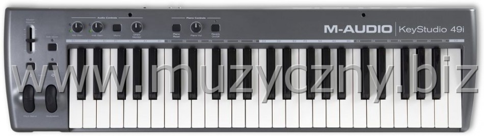M-AUDIO KEYSTUDIO 49 i kontroler audio/MIDI _