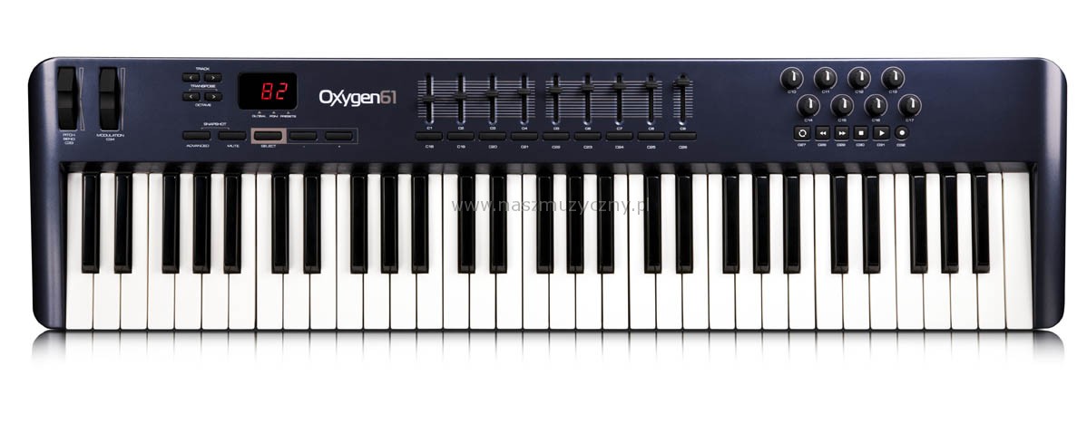 M-AUDIO OXYGEN 61 V.III - klawiatura sterujące _