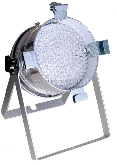 OBUD PAR 64 Light LED RGB 10mm KR SREBRNY _