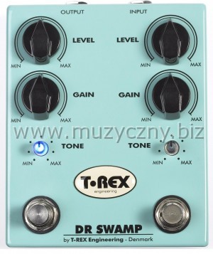 T-REX DR. SWAMP - Efekt gitarowy typu overdrive _