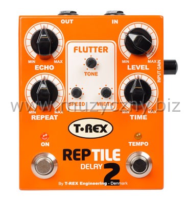 T-REX REPTILE II - Efekt gitarowy delay _