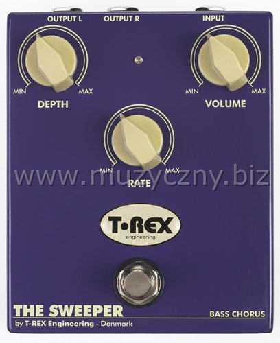T-REX SWEEPER - Efekt basowy chorus _