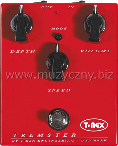 T-REX TREMSTER - Efekt typu tremolo/vibrato _