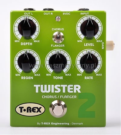T-REX TWISTER II - Efekt gitarowy Chorus/Flanger _